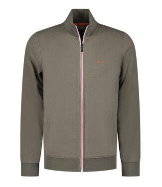 New Zealand Auckland sweat vest bruin zakken en ritsen