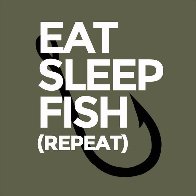 House of Carp Manger, dormir, pêcher, répéter T-Shirt