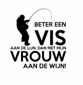 House of Carp Vis aan de lijn T-Shirt