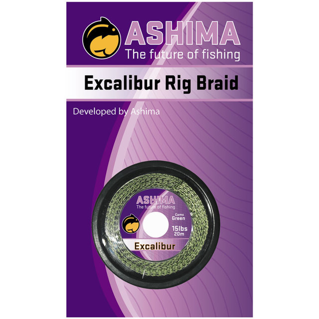 Ashima Excalibur Rig Braid Camou Green