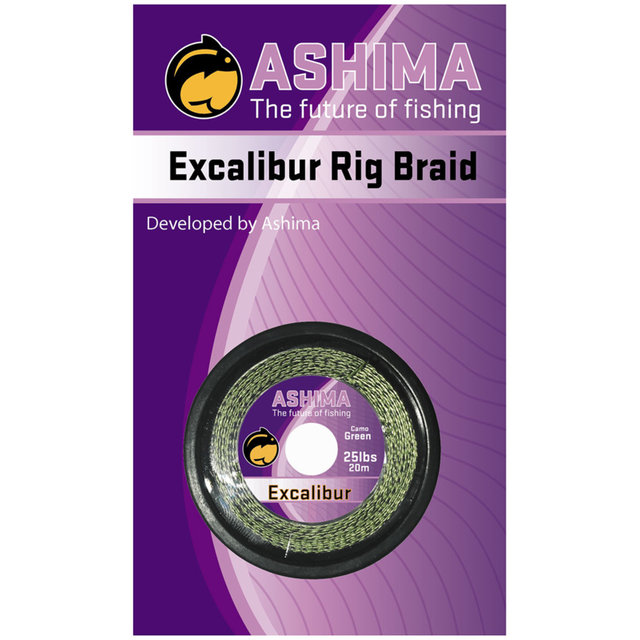 Ashima Excalibur Rig Braid Camou Green