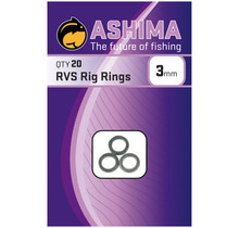 Anelli per rig in acciaio inox Ashima 3 mm