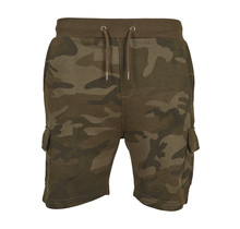 Camo Terry Cargo Shorts