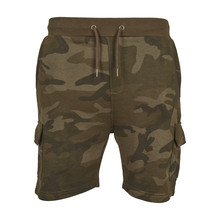 Camo Terry Cargo Shorts