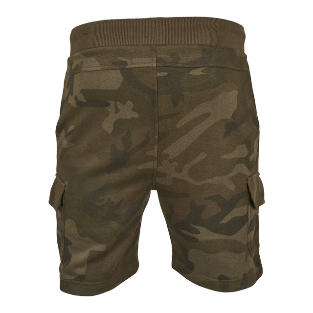 Short cargo en éponge camouflage