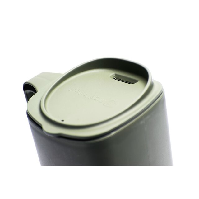 Taza térmica RidgeMonkey color gris plomo