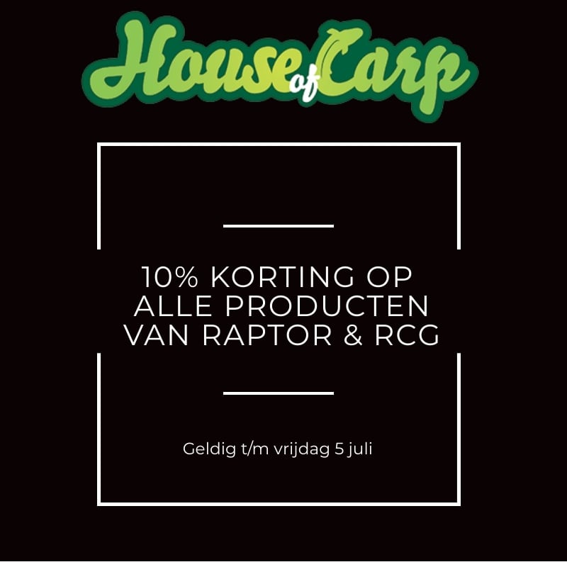 Introductie Raptor & RCG Carp Gear - Deel 1