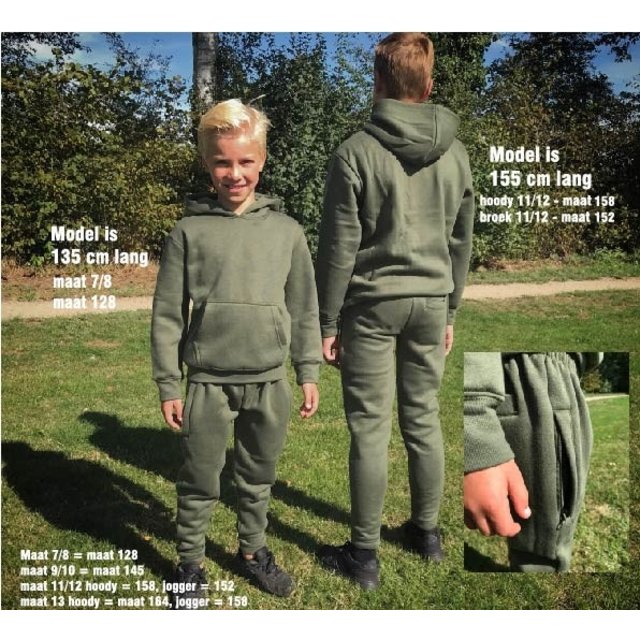 House of Carp Carp Children's clothing | Mirror Carp Jogging Suit Kids Green