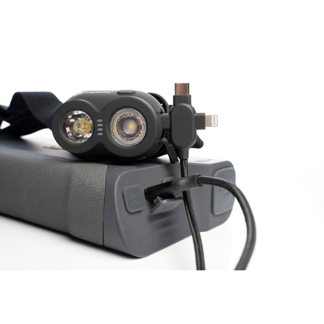 RidgeMonkey USB-A a cable de salida múltiple de 2 m