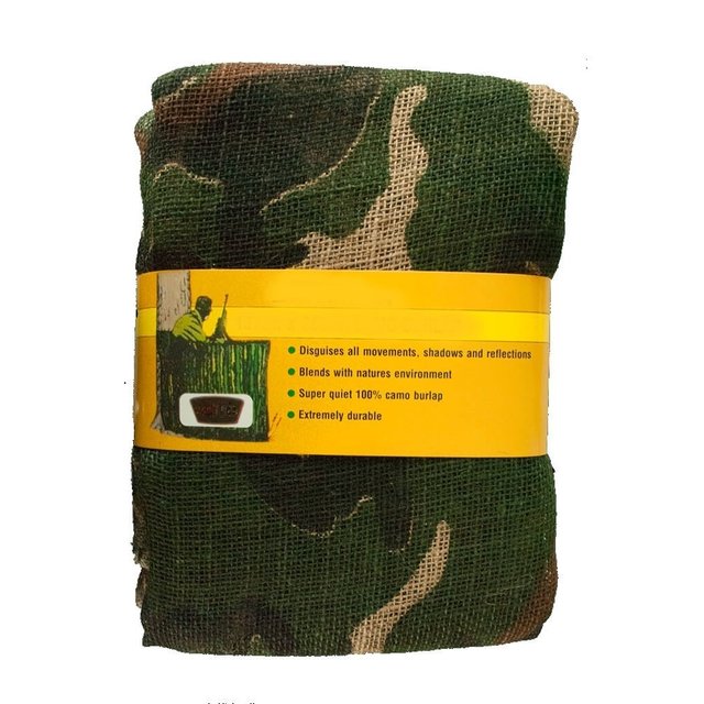 Camo Burlap Woodland