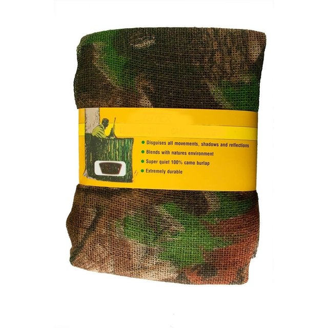 Camo Burlap Forest