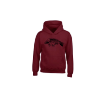 Sudadera con capucha de carpa a escala completa