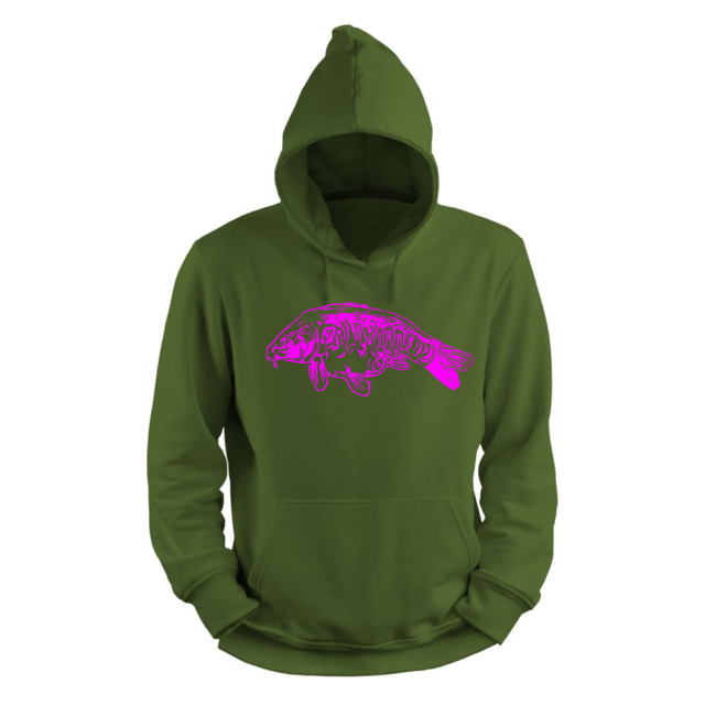 Fully Scaled Carp Hoodie