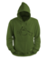 Kledingmaat: S, Kleur Hoodie: Groen, Kleur Opdruk: Zwart