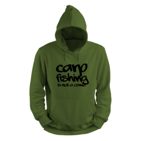 Il carpfishing non è un crimine - Felpa con cappuccio
