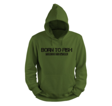 House of Carp Born To Fish hættetrøje - Sort