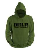 House of Carp MILF Hoodie - Schwarz