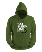 House of Carp Essen, Schlafen, Fischen, Wiederholen - Hoodie