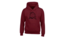 Kledingmaat : S, Kleur Hoodie : Bordeaux Rood, Kleur Opdruk: Zwart