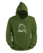 House of Carp Sudadera con capucha Angry Carp