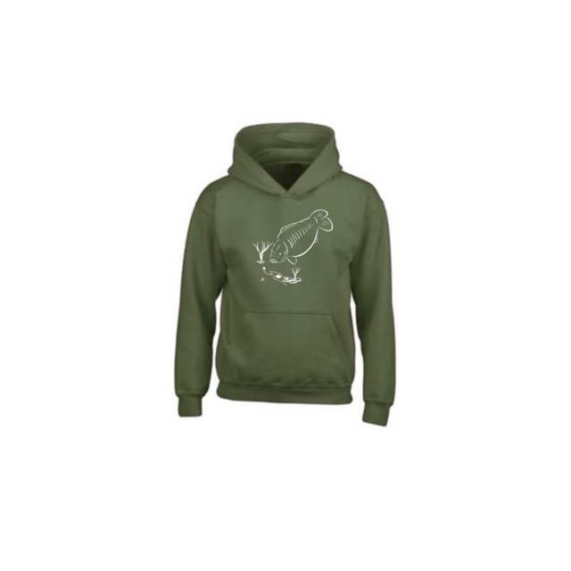 Sudadera con capucha House of Carp Feeding Carp