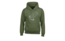 Kledingmaat: S, Kleur Hoodie: Groen, Kleur Opdruk: Wit