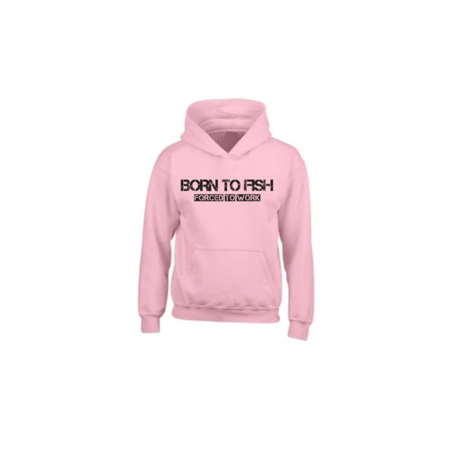 House of Carp Born to Fish Kapuzenpullover - Schwarz