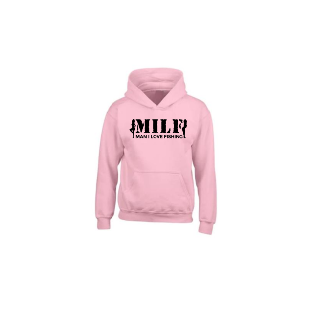 House of Carp MILF Hoodie - Schwarz