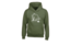 Kledingmaat: S, Kleur Hoodie: Groen, Kleur Opdruk: Wit