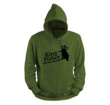 Der Eisvogel - König der Fischer | König FisherHoodie | Karpfen Kleidung