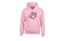 Kledingmaat : S, Kleur Hoodie : Roze, Kleur Opdruk: Zwart