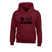 Felpa con cappuccio Casa della Carpa Carpfather