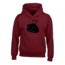 Kledingmaat: S, Kleur Hoodie: Bordeaux Rood