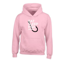 House of Carp Eat, Sleep, Fish, Repeat - Felpa con cappuccio