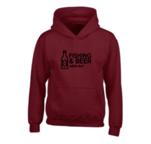 Felpa con cappuccio House of Carp Fishing e birra