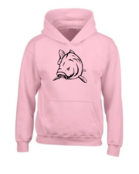 House of Carp Angry Carp Hoodie Pink