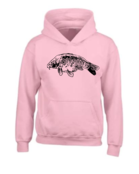 Fully Scaled Karper Hoodie Roze
