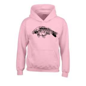 Fish & Game Hoodie Dusty Pink / XX-Large