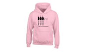 House of Carp Threesome Hoodie Pink