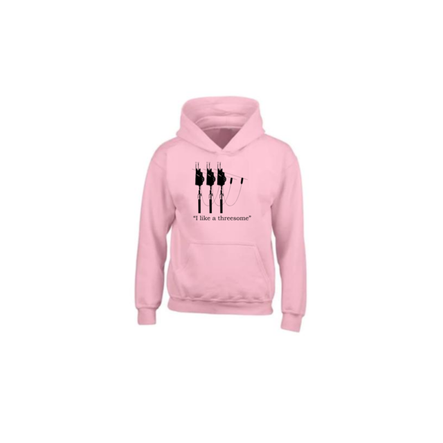 House of Carp Sweat à Capuche Trio Rose