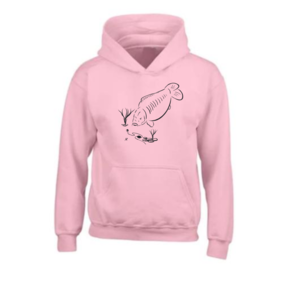 Alimentazione della carpa - Felpa con cappuccio