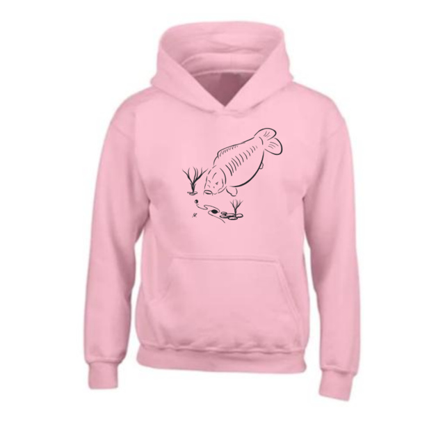 Sudadera con capucha House of Carp Feeding Carp