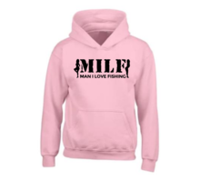 House of Carp MILF Hoodie Pink