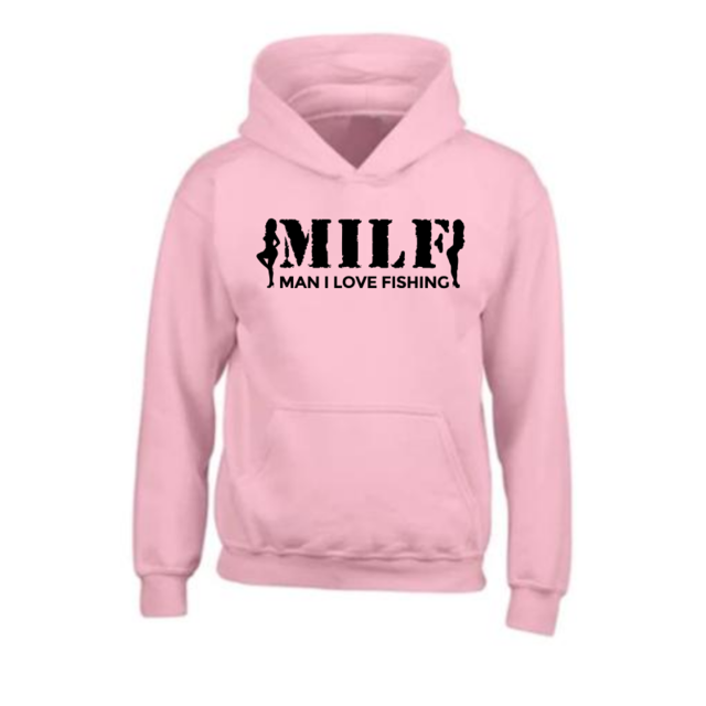 House of Carp MILF Hoodie Roze