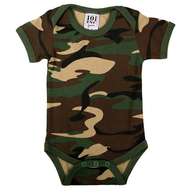 Camouflage rompers for babies Carp clothing for kids and babies