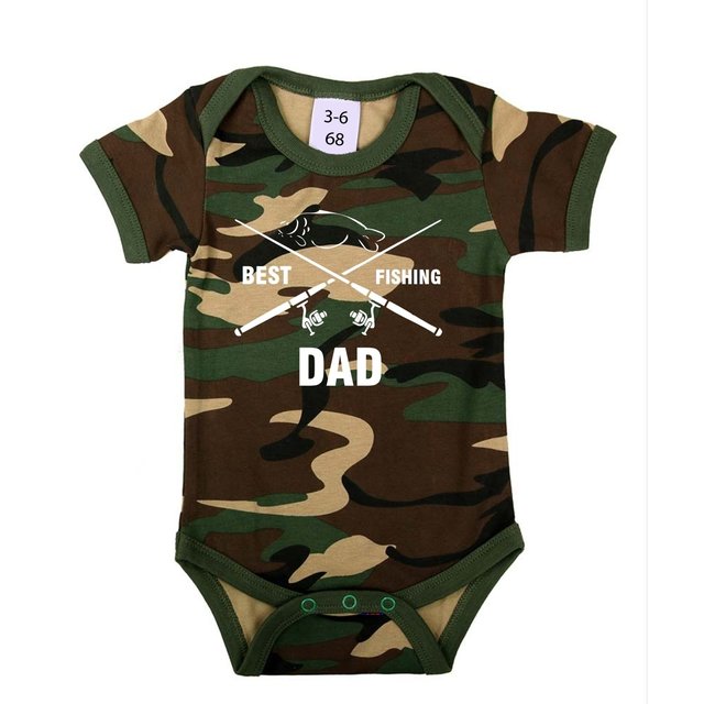 Babykleding |  Baby romertje -  Best Fishing Dad