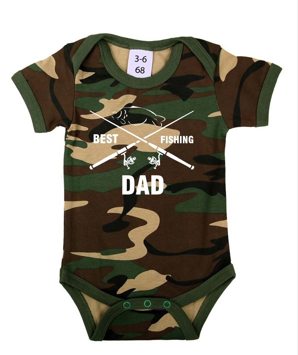 House of Carp Baby clothes | Baby romper - Best Fishing Dad