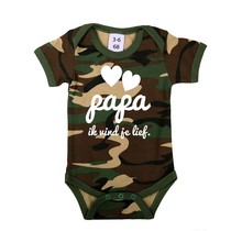 Babykleidung | Papa, ich liebe dich - Strampler