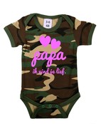 Babykleding | Papa ik vind je lief - Romper