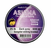 Ashima Gangster 8 Sinking Braided | Zinkende gevlochten karperlijn - 25 lbs